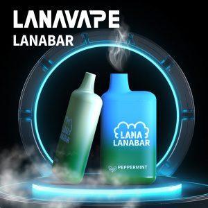 LANA 5000口拋棄式霧化棒單品特寫